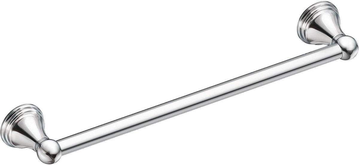 Preston Collection Brushed Nickel 18-Inch Single Bathroom Towel Bar, DN8418BN