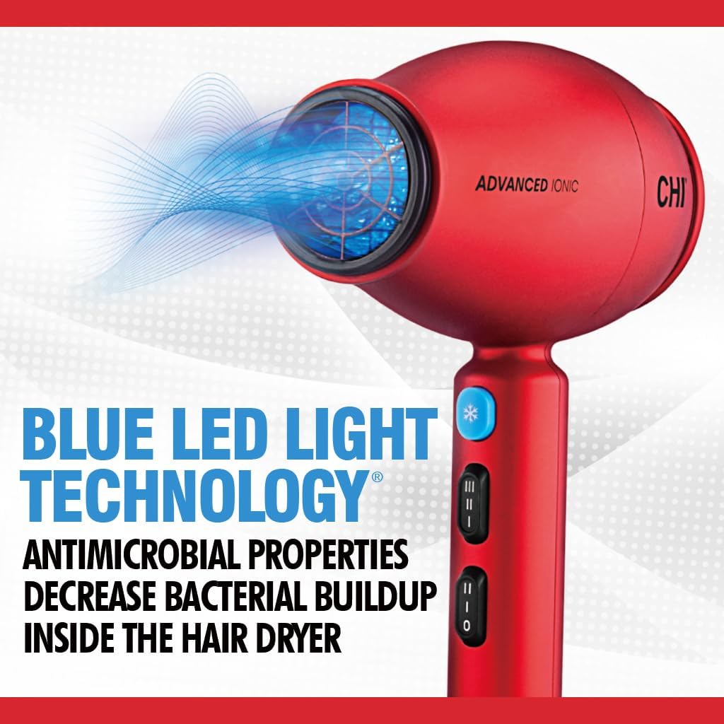 CHI 1875 Series Professional Ionic Hair Dryer with Ceramic Technology