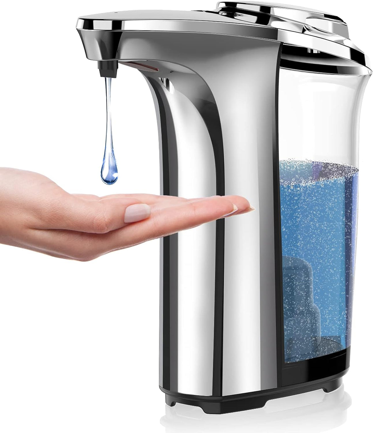 Automatic Soap Dispenser, 17oz Touchless Liquid Dish Soap Dispenser Kitchen
