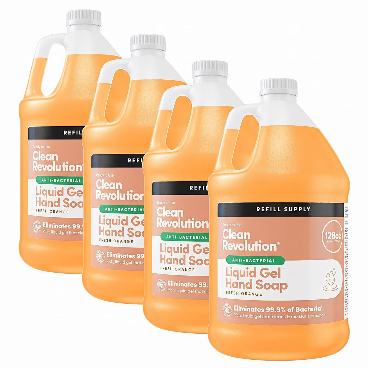 Antibacterial Foaming Hand Soap Refill, 128 Fl Oz - Made in USA