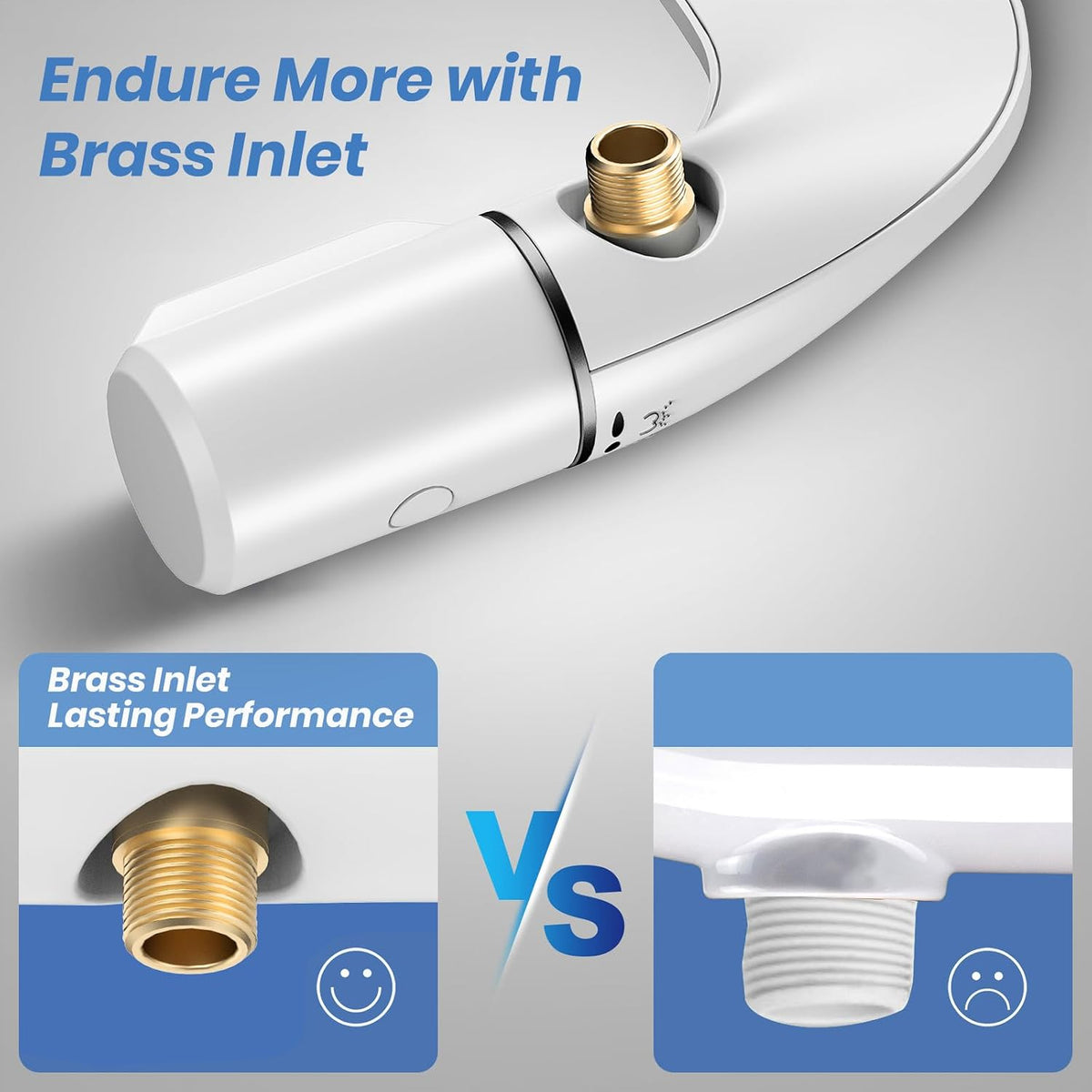 Bidet Attachment for Existing Toilet Seats, Ultra-Slim, Non Electric, Dual Nozzle, Rear & Feminine Wash, Fresh Cold Water Sprayer, Badays Bedets Bedits Badette Bidgets, Silver