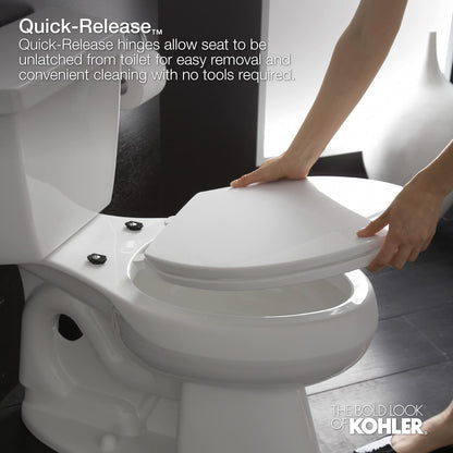 4639-RL-0 Cachet ReadyLatch Round Toilet Seat Soft Close, White