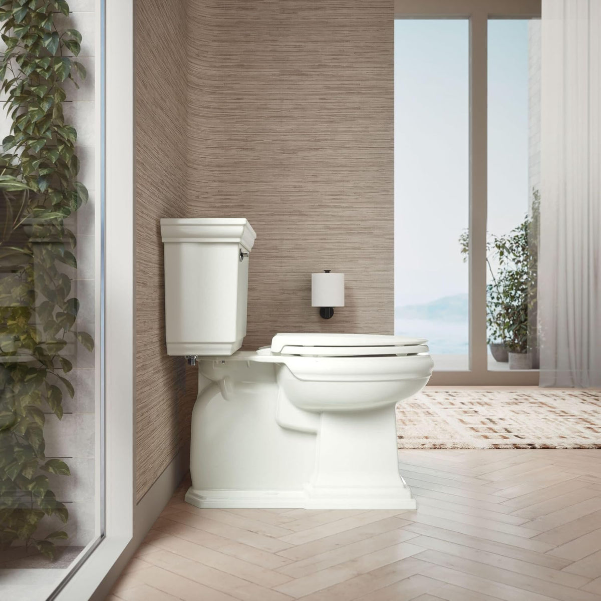 4639-RL-0 Cachet ReadyLatch Round Toilet Seat Soft Close, White