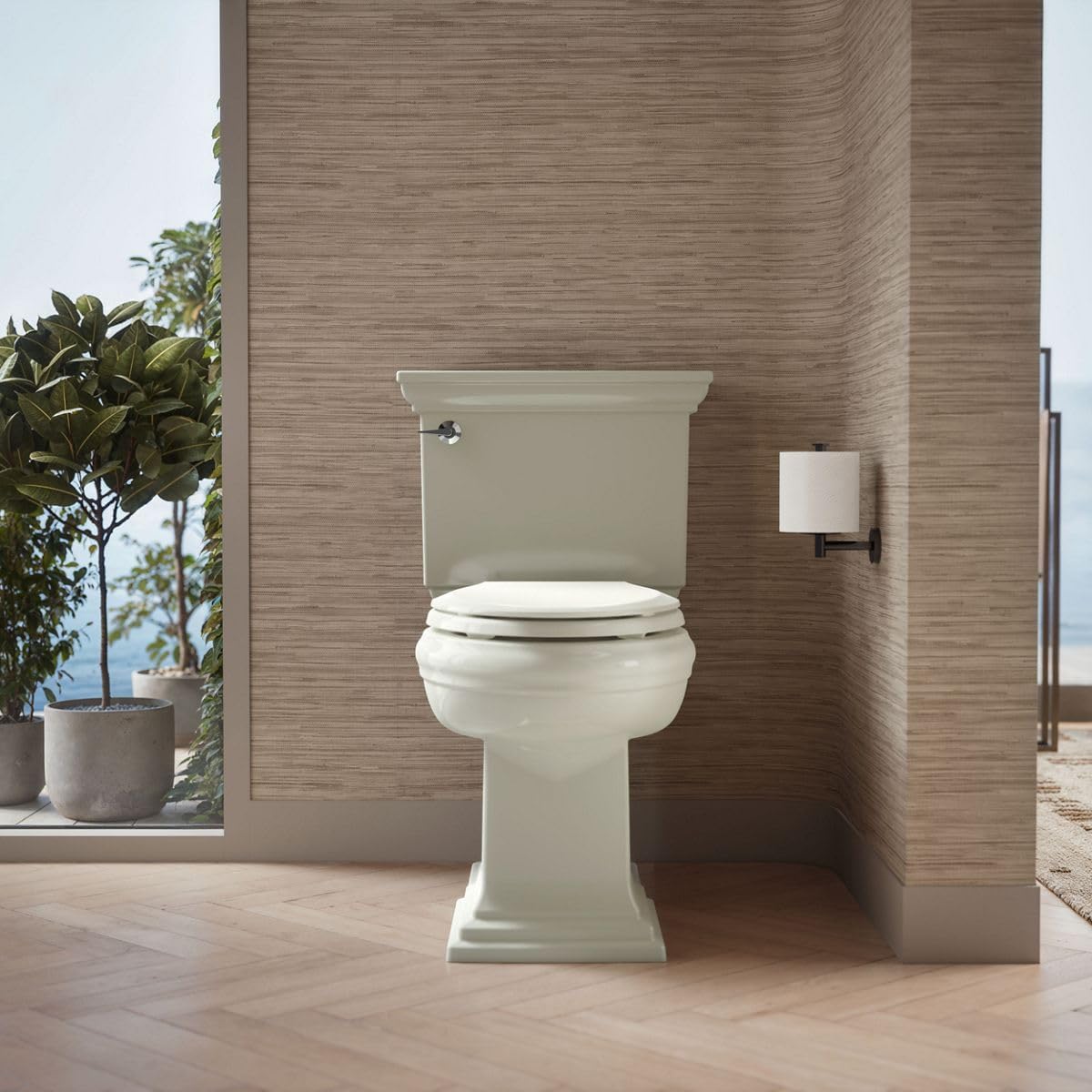 4639-RL-0 Cachet ReadyLatch Round Toilet Seat Soft Close, White