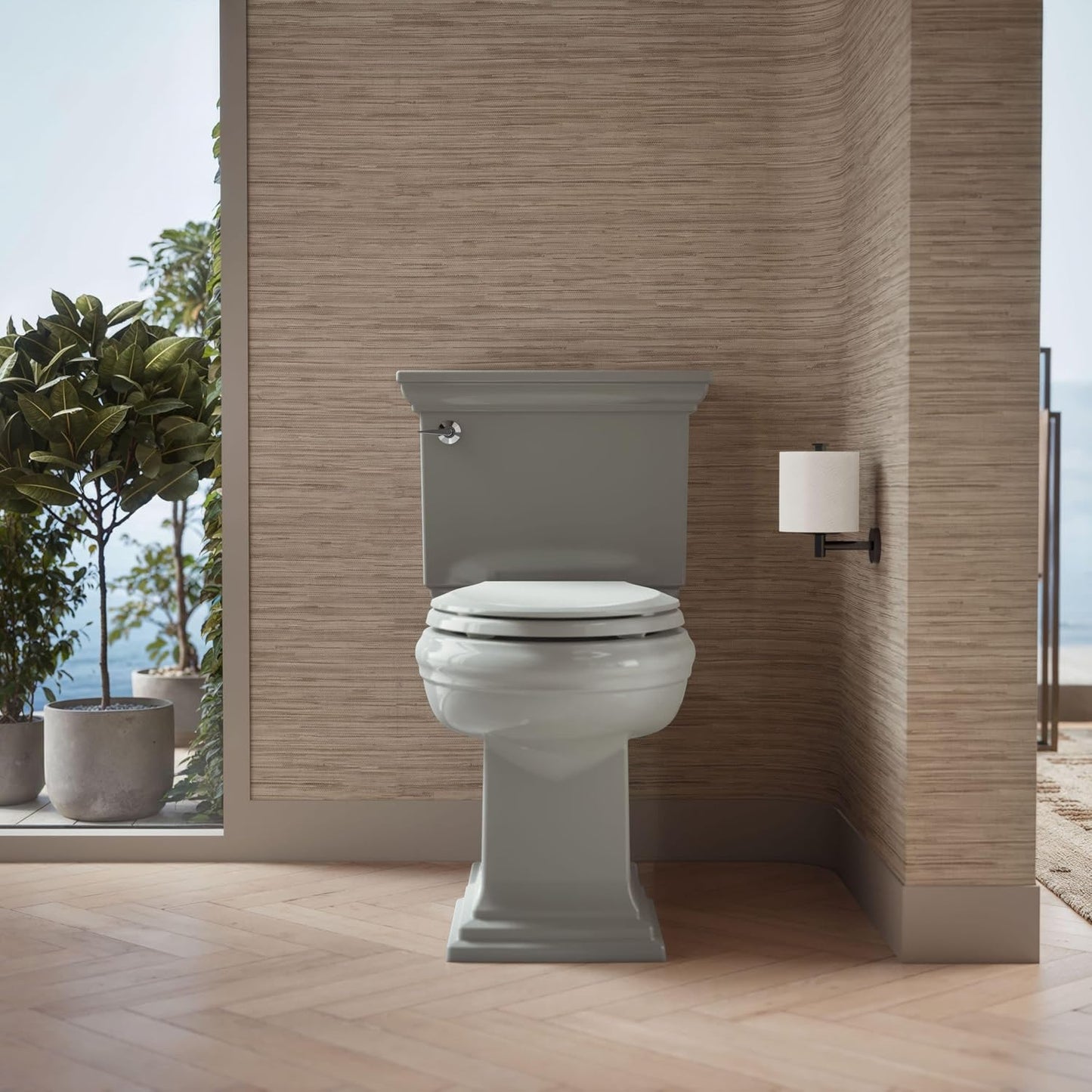 4639-RL-0 Cachet ReadyLatch Round Toilet Seat Soft Close, White