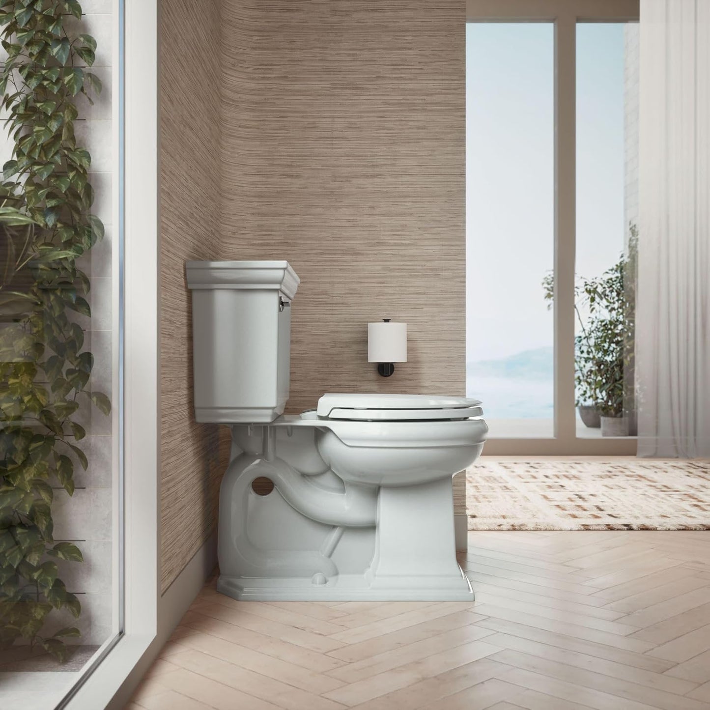 4639-RL-0 Cachet ReadyLatch Round Toilet Seat Soft Close, White