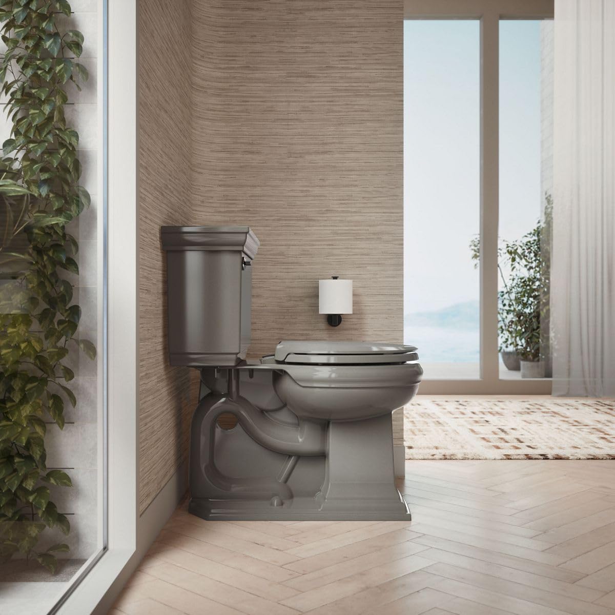 4639-RL-0 Cachet ReadyLatch Round Toilet Seat Soft Close, White