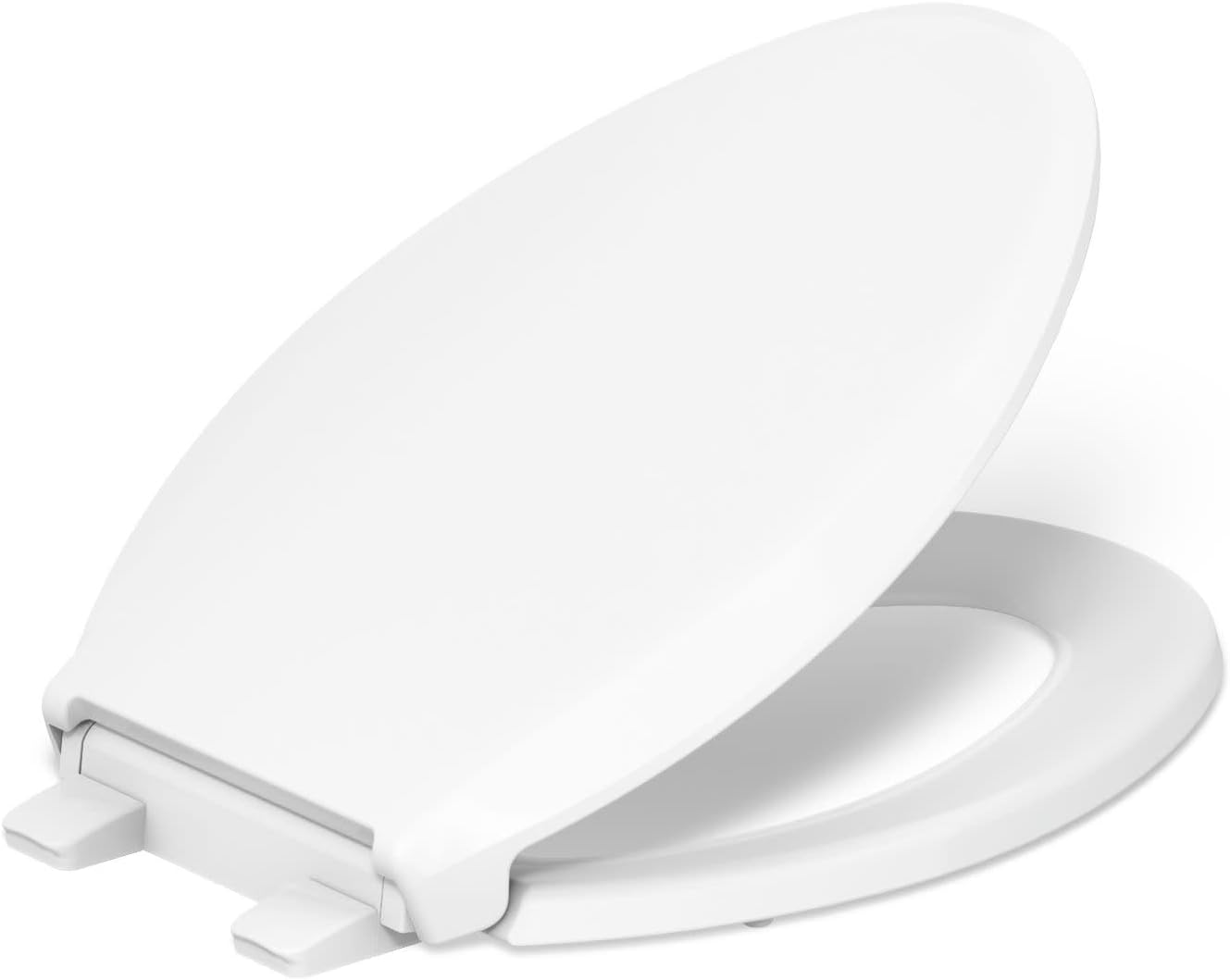 4639-RL-0 Cachet ReadyLatch Round Toilet Seat Soft Close, White