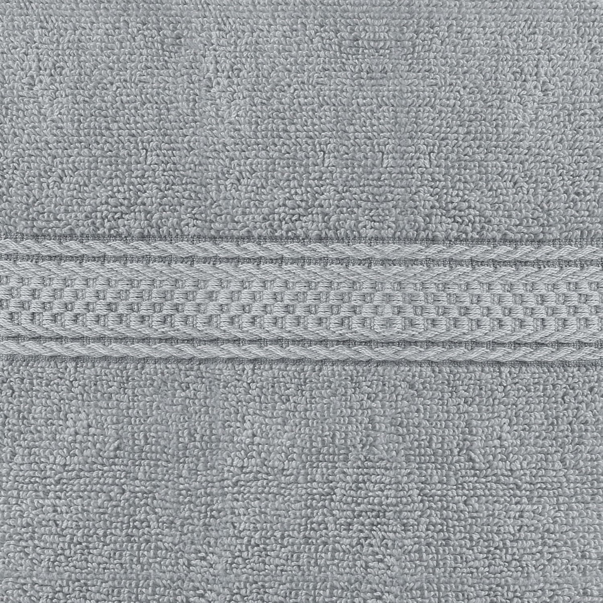 6 Pack Premium Hand Towels, 16x28 in, 600 GSM Cotton, Grey