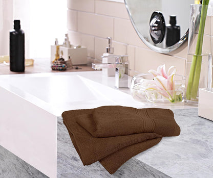 6 Pack Premium Hand Towels, 16x28 in, 600 GSM Cotton, Grey