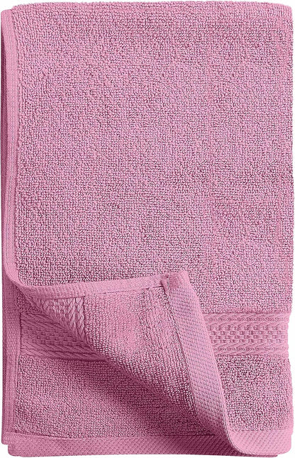 6 Pack Premium Hand Towels, 16x28 in, 600 GSM Cotton, Grey