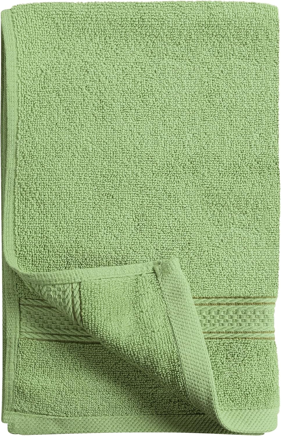 6 Pack Premium Hand Towels, 16x28 in, 600 GSM Cotton, Grey