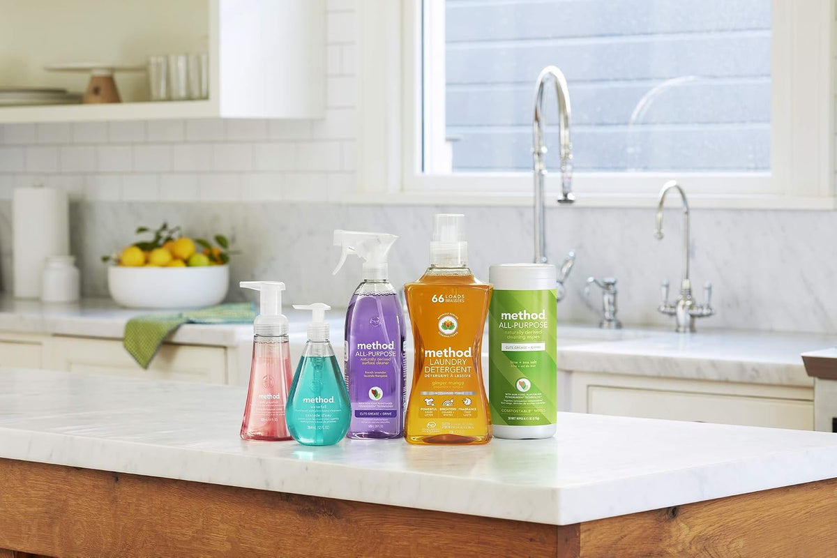 Antibacterial Toilet Bowl Cleaner, Spearmint, Kills 99.9% of Household Germs, 24 Fl Oz