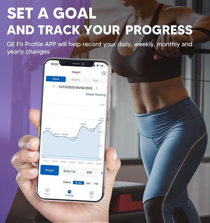 Smart Scale for Body Weight: Full Body Composition Analyzer, 50+ Metrics