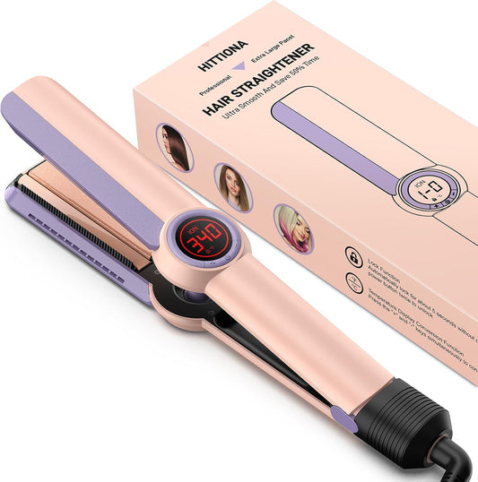 Infrared Ionic Hair Dryer Dual Voltage Travel Hair Dryer 2000W Fast Drying Lightweight Low Noise Diffuser - Professional Blow Dryer No Heat Damage for Curly Hair Women Europe Travel
