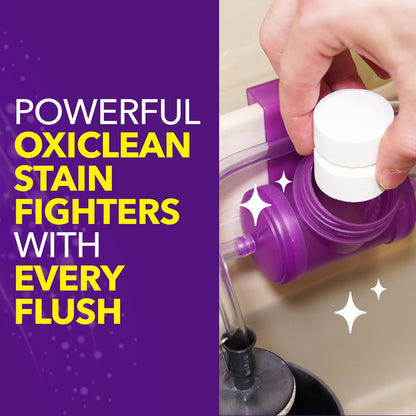 Scrub Free! Toilet Bowl Cleaner System with 2 Refills