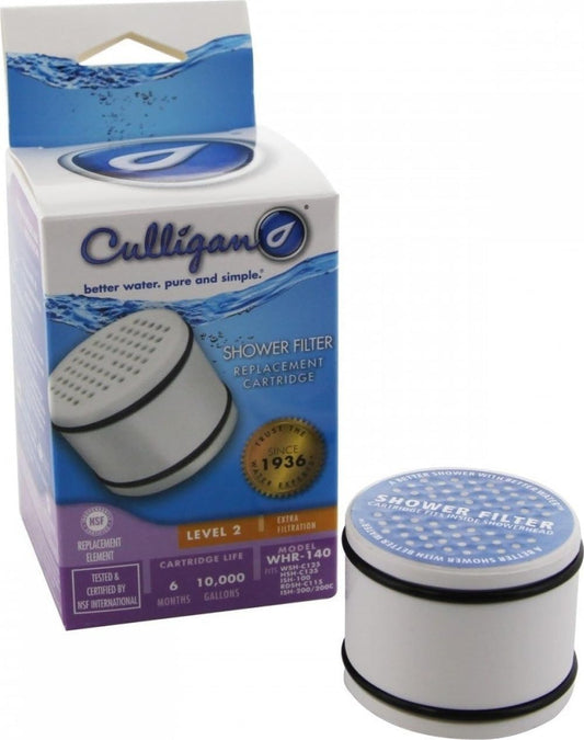 Culligan® Official Shower Filter Replacement WHR-140 Cartridge for Shower Filter Systems WHR-140, WSH-C125, ISH-100, HSH-C135