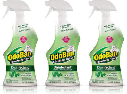 Ready-to-Use Disinfectant and Odor Eliminator, 32 Ounce Spray Bottle, Original Eucalyptus Scent