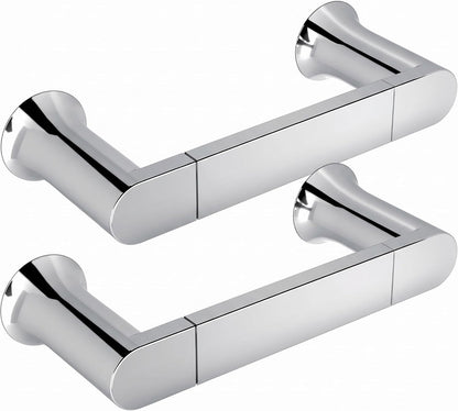 Genta LX Modern Single Kitchen or Bathroom Towel Bar, 24-Inch, Matte Black, BH3824BL