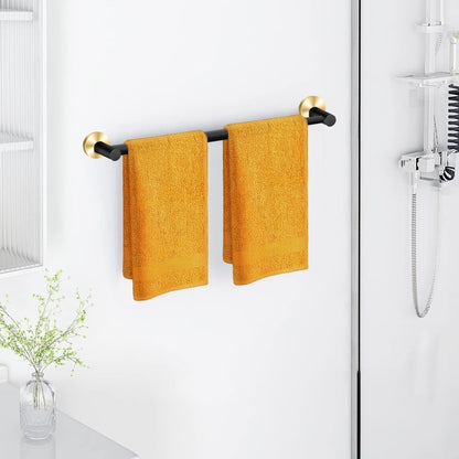 Adjustable Stainless Steel Towel Racks for Bathroom 13.18-24In | Rustproof Single Towel Bar Wall Mounted, Sturdy & Space-Saving Towel Holder Rod for Bathroom Accessories, Silver
