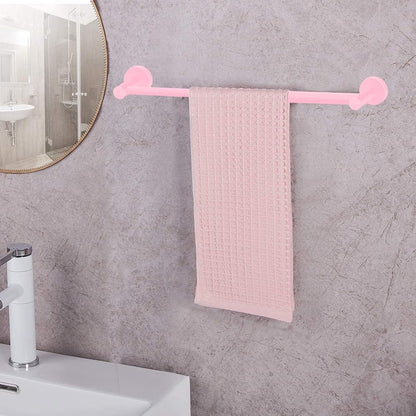 Adjustable Stainless Steel Towel Racks for Bathroom 13.18-24In | Rustproof Single Towel Bar Wall Mounted, Sturdy & Space-Saving Towel Holder Rod for Bathroom Accessories, Silver