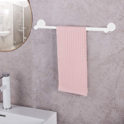 Adjustable Stainless Steel Towel Racks for Bathroom 13.18-24In | Rustproof Single Towel Bar Wall Mounted, Sturdy & Space-Saving Towel Holder Rod for Bathroom Accessories, Silver