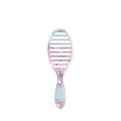 Speed Dry Hair Brush, Amazon Exclusive Aqua, Vented Design & Soft HeatFlex Bristles, Blow Dry Safe, Ergonomic Handle Manages Tangles & Uncontrollable Strands, Pain-Free Hair Accessories