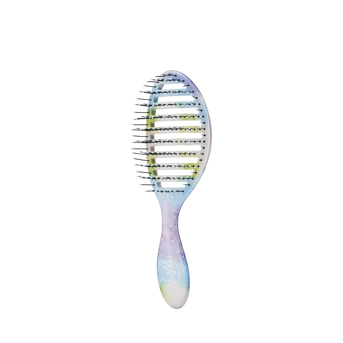 Speed Dry Hair Brush, Amazon Exclusive Aqua, Vented Design & Soft HeatFlex Bristles, Blow Dry Safe, Ergonomic Handle Manages Tangles & Uncontrollable Strands, Pain-Free Hair Accessories