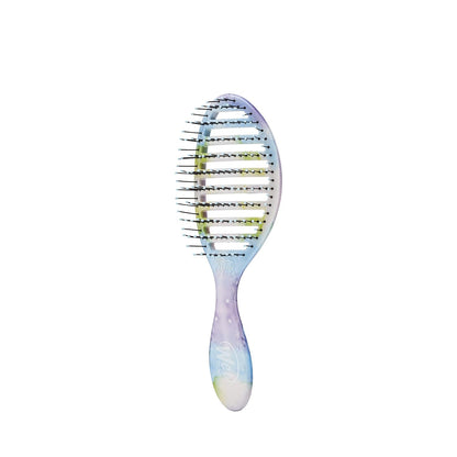Speed Dry Hair Brush, Amazon Exclusive Aqua, Vented Design & Soft HeatFlex Bristles, Blow Dry Safe, Ergonomic Handle Manages Tangles & Uncontrollable Strands, Pain-Free Hair Accessories