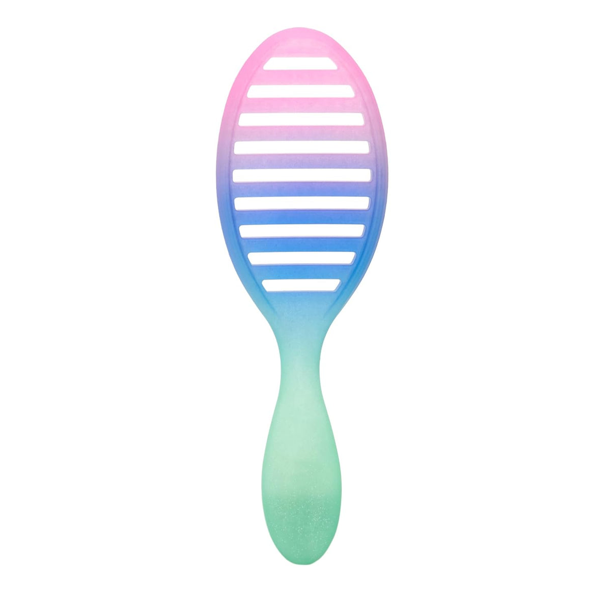 Speed Dry Hair Brush, Amazon Exclusive Aqua, Vented Design & Soft HeatFlex Bristles, Blow Dry Safe, Ergonomic Handle Manages Tangles & Uncontrollable Strands, Pain-Free Hair Accessories