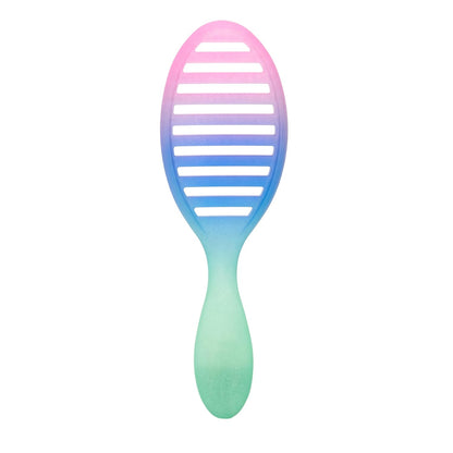 Speed Dry Hair Brush, Amazon Exclusive Aqua, Vented Design & Soft HeatFlex Bristles, Blow Dry Safe, Ergonomic Handle Manages Tangles & Uncontrollable Strands, Pain-Free Hair Accessories