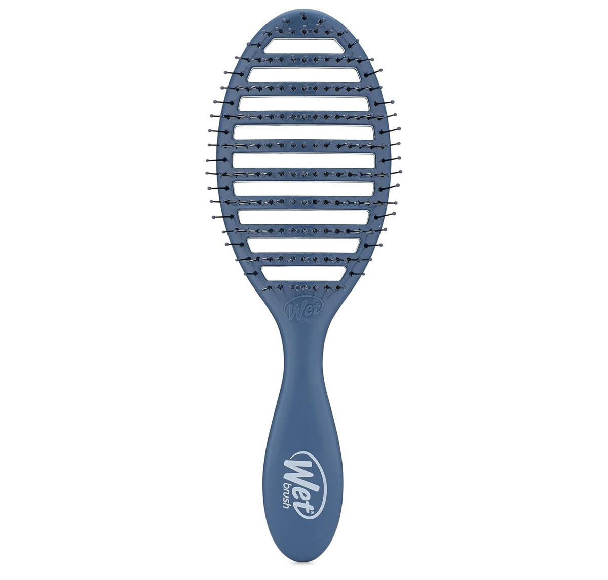Speed Dry Hair Brush, Amazon Exclusive Aqua, Vented Design & Soft HeatFlex Bristles, Blow Dry Safe, Ergonomic Handle Manages Tangles & Uncontrollable Strands, Pain-Free Hair Accessories