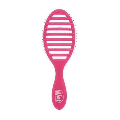 Speed Dry Hair Brush, Amazon Exclusive Aqua, Vented Design & Soft HeatFlex Bristles, Blow Dry Safe, Ergonomic Handle Manages Tangles & Uncontrollable Strands, Pain-Free Hair Accessories