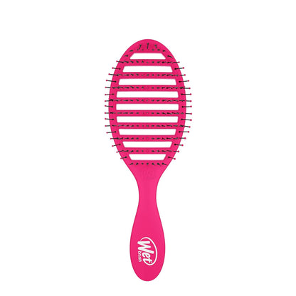 Speed Dry Hair Brush, Amazon Exclusive Aqua, Vented Design & Soft HeatFlex Bristles, Blow Dry Safe, Ergonomic Handle Manages Tangles & Uncontrollable Strands, Pain-Free Hair Accessories