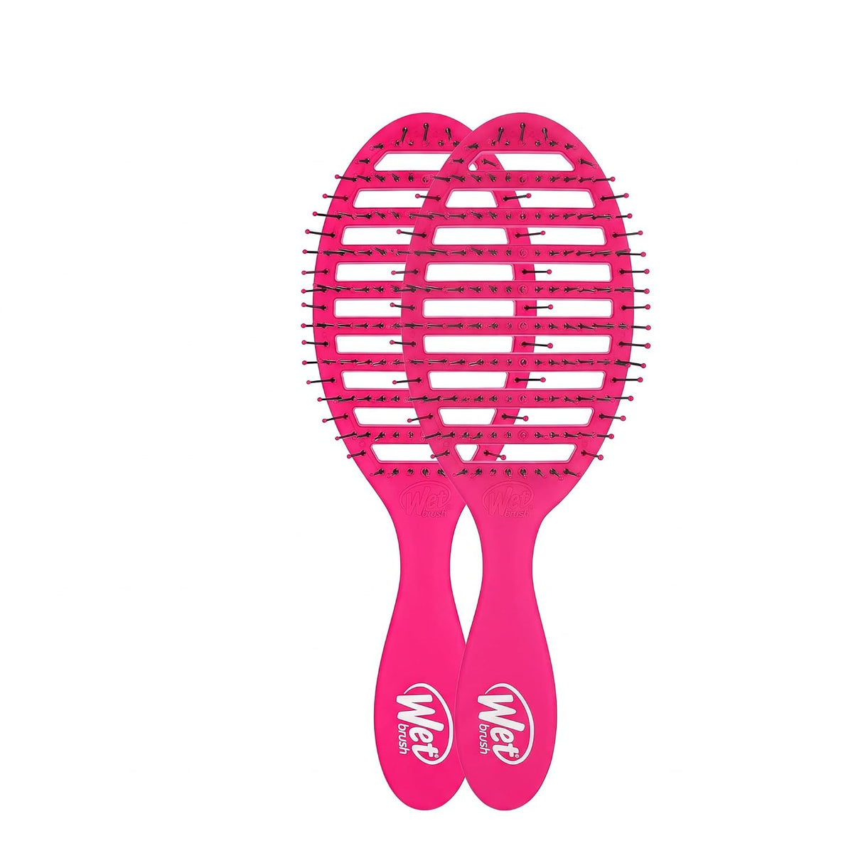 Speed Dry Hair Brush, Amazon Exclusive Aqua, Vented Design & Soft HeatFlex Bristles, Blow Dry Safe, Ergonomic Handle Manages Tangles & Uncontrollable Strands, Pain-Free Hair Accessories