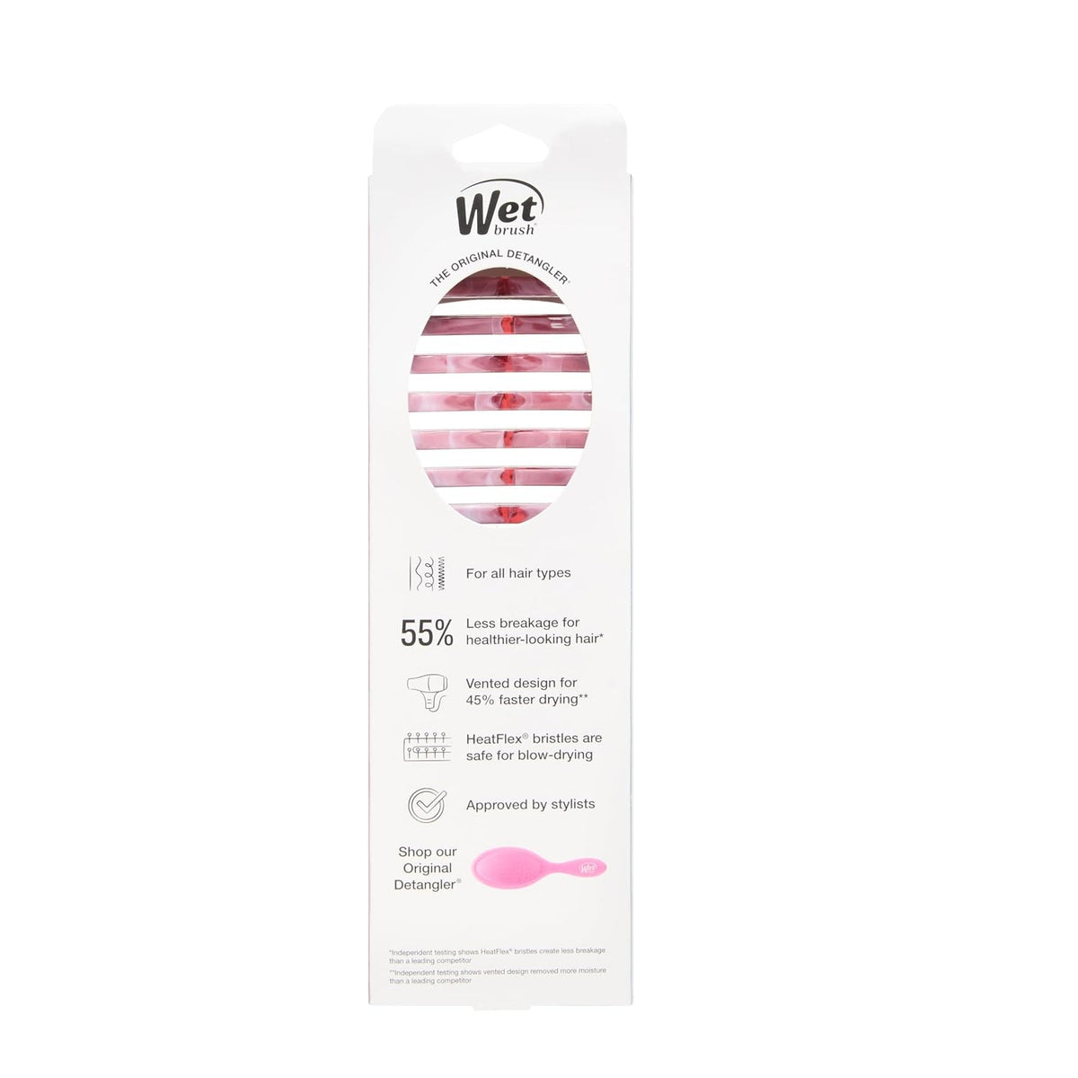 Speed Dry Hair Brush, Amazon Exclusive Aqua, Vented Design & Soft HeatFlex Bristles, Blow Dry Safe, Ergonomic Handle Manages Tangles & Uncontrollable Strands, Pain-Free Hair Accessories
