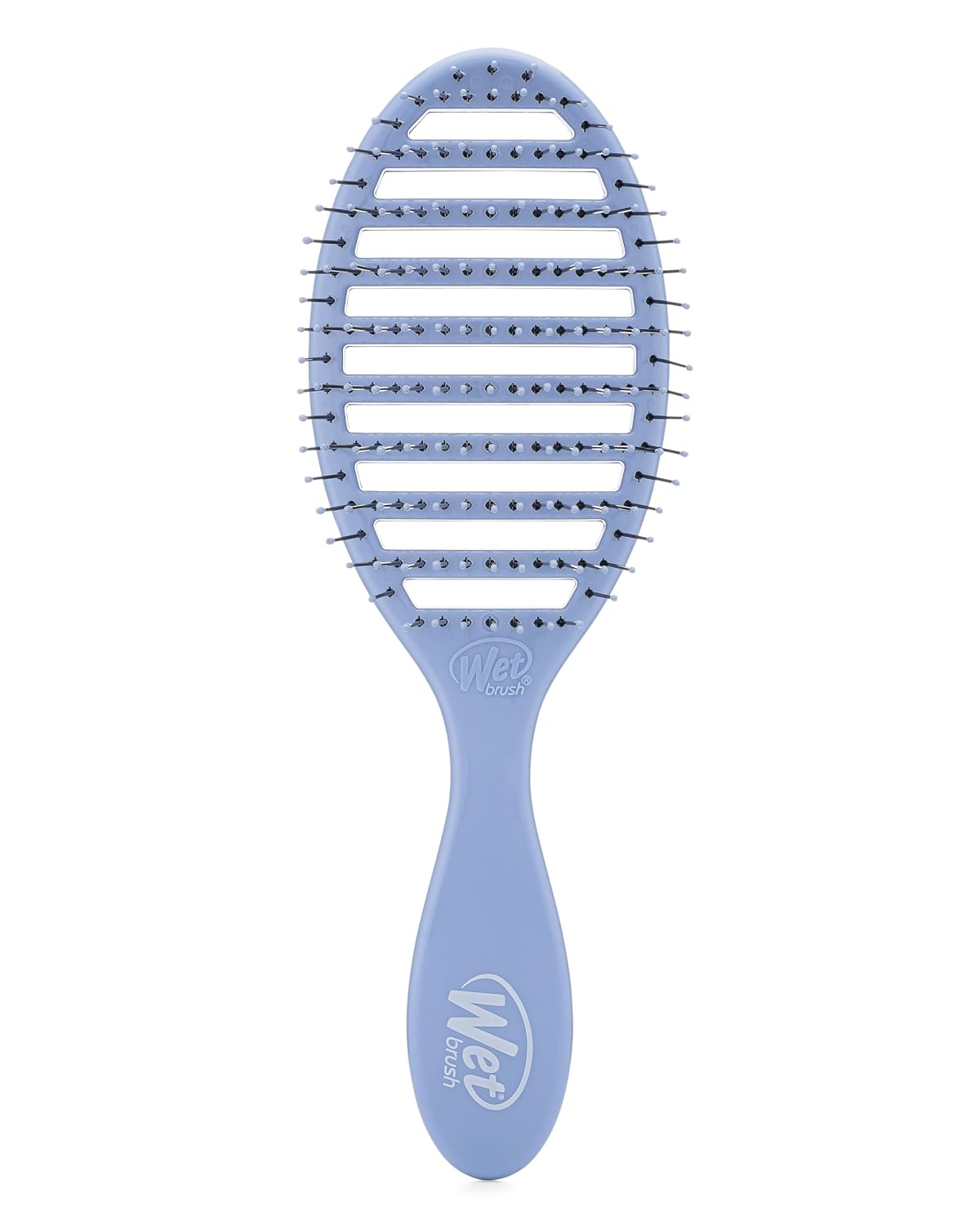 Speed Dry Hair Brush, Amazon Exclusive Aqua, Vented Design & Soft HeatFlex Bristles, Blow Dry Safe, Ergonomic Handle Manages Tangles & Uncontrollable Strands, Pain-Free Hair Accessories