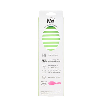 Speed Dry Hair Brush, Amazon Exclusive Aqua, Vented Design & Soft HeatFlex Bristles, Blow Dry Safe, Ergonomic Handle Manages Tangles & Uncontrollable Strands, Pain-Free Hair Accessories