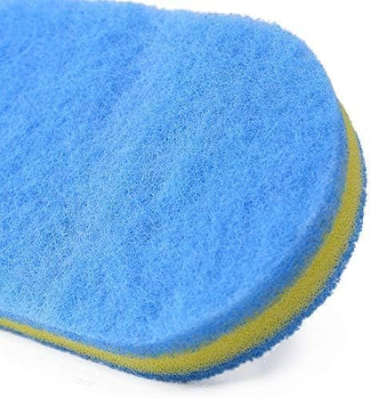 Scrub Brush Set for Bathroom Kitchen Bathtub Toilet Deep Cleaning Brush Tools All Purpose Cleaner Sponge Scrubbing Brushes with Ergonomic Handle