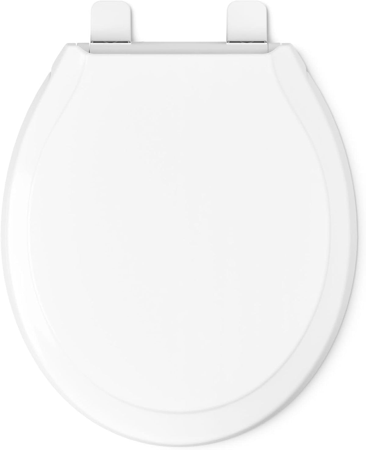 4734-RL-0 Rutledge ReadyLatch Soft Close Elongated Toilet Seat, Quiet-Close Lid Grip-Tight Bumpers, Installation Hardware, Home Essentials, White