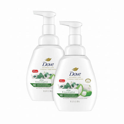 Foaming Hand Wash Aloe & Eucalyptus Protects Skin 4 Count 10.1 oz