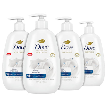 Foaming Hand Wash Aloe & Eucalyptus Protects Skin 4 Count 10.1 oz