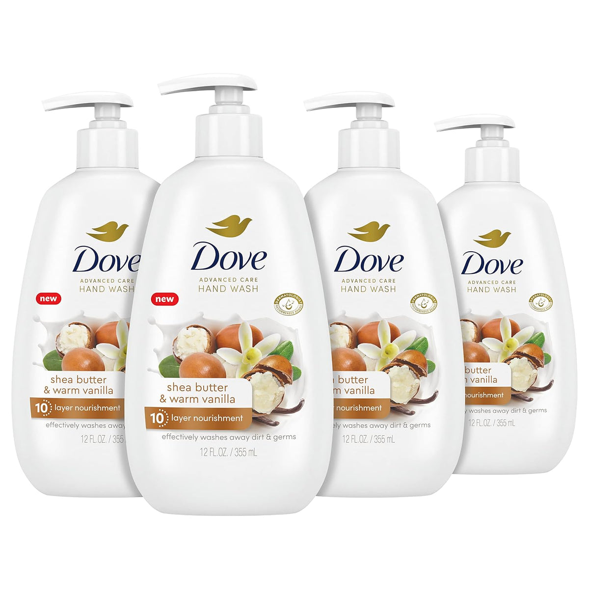 Foaming Hand Wash Aloe & Eucalyptus Protects Skin 4 Count 10.1 oz