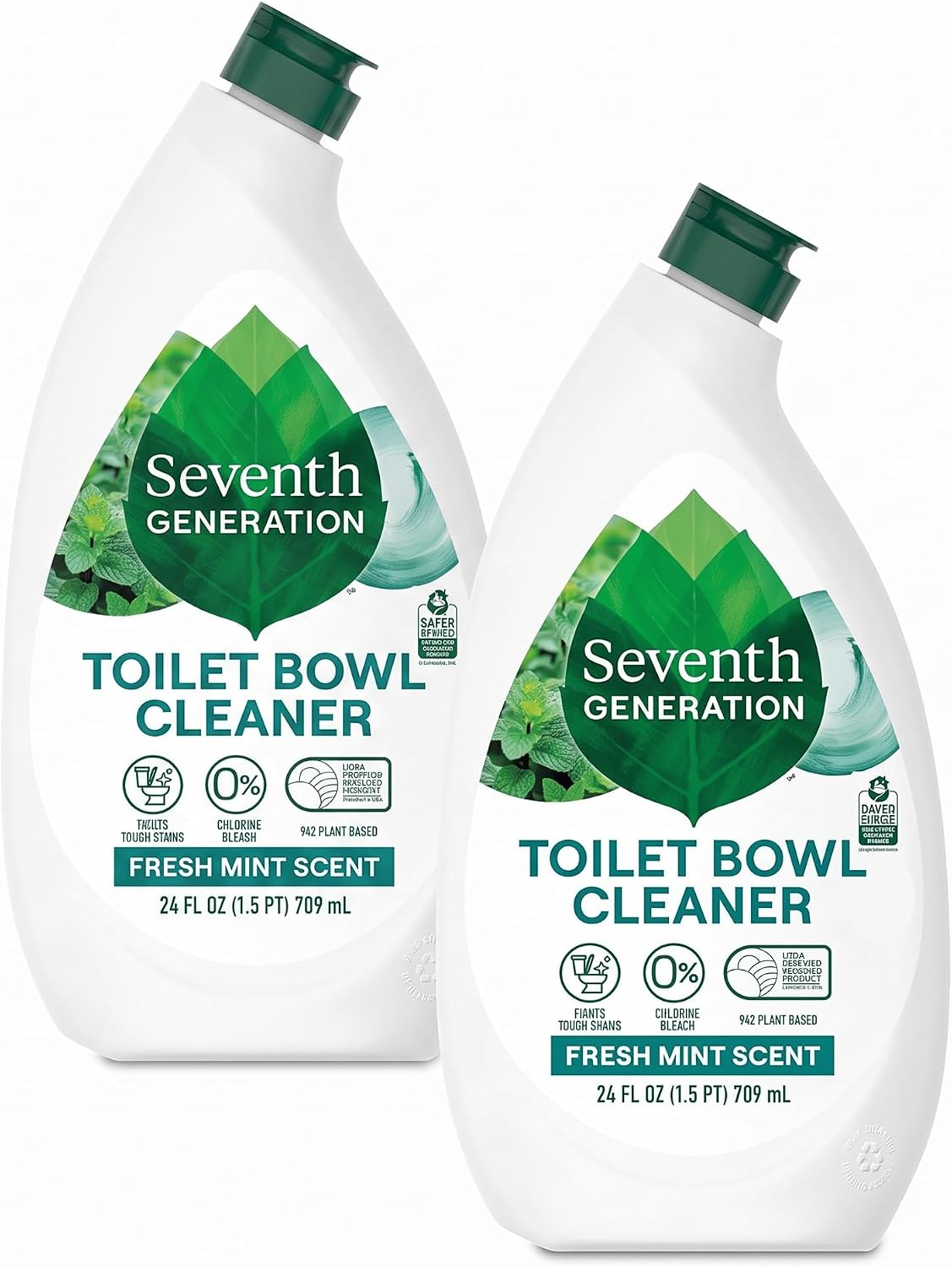 Toilet Bowl Cleaner, Fresh Mint scent, 24 oz
