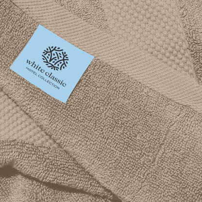 Luxury White Hand Towels - 100% Turkish Cotton, 16x30, 6 Pack