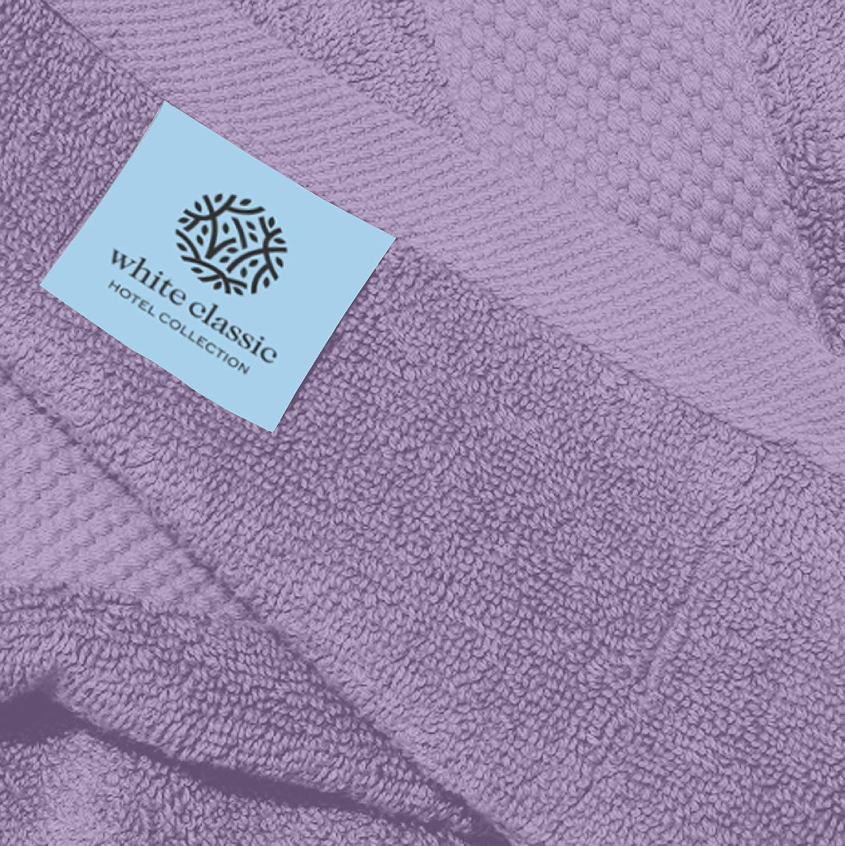 Luxury White Hand Towels - 100% Turkish Cotton, 16x30, 6 Pack