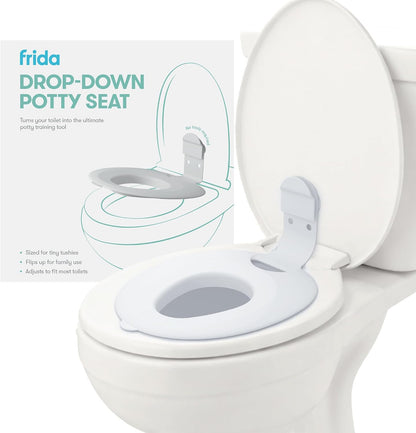 Baby Drop Down Potty Training Seat for Toddlers & Kids, Easy to Clean