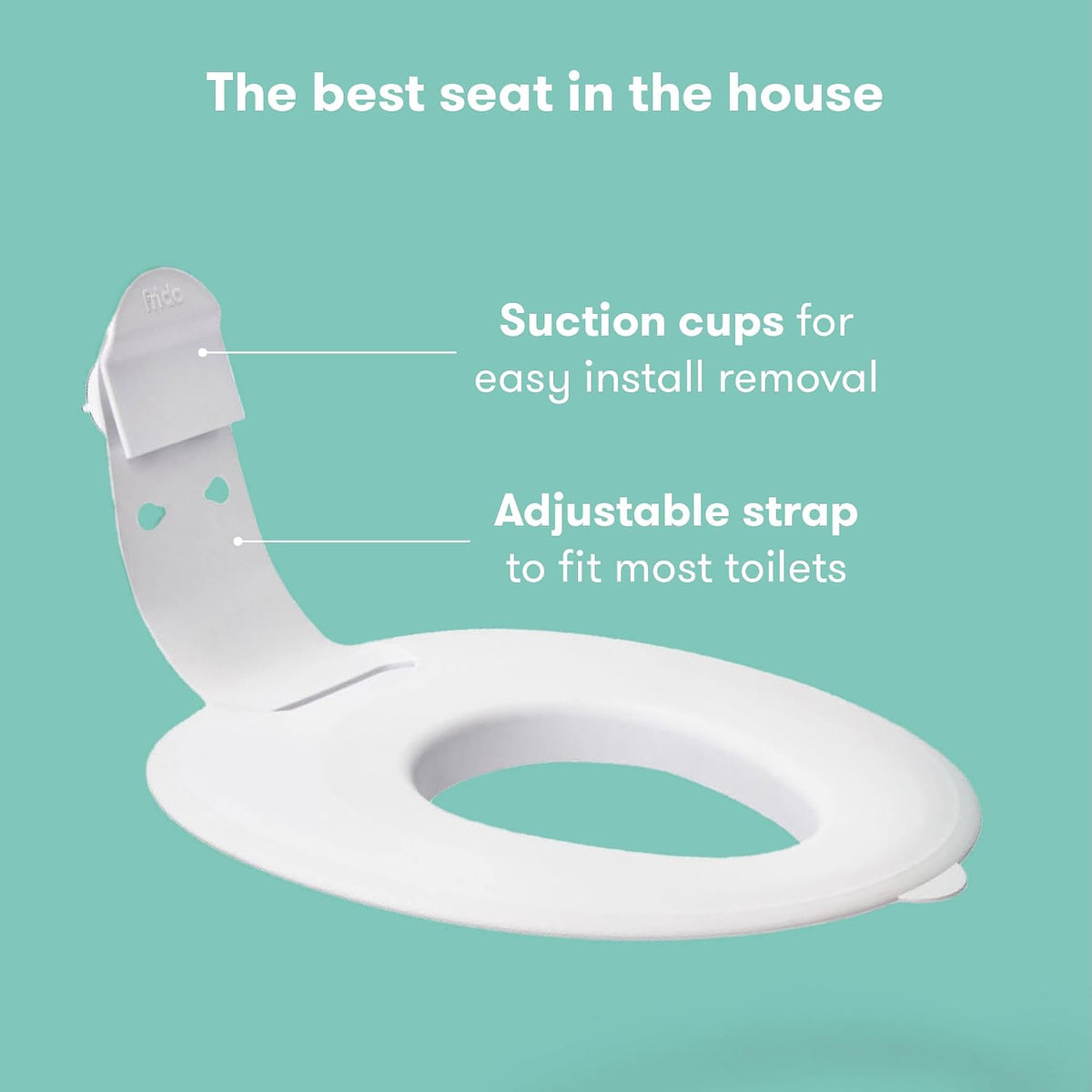Baby Drop Down Potty Training Seat for Toddlers & Kids, Easy to Clean