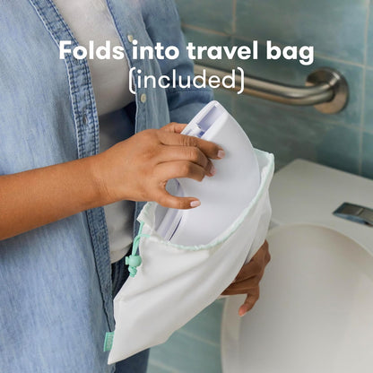 Baby Drop Down Potty Training Seat for Toddlers & Kids, Easy to Clean