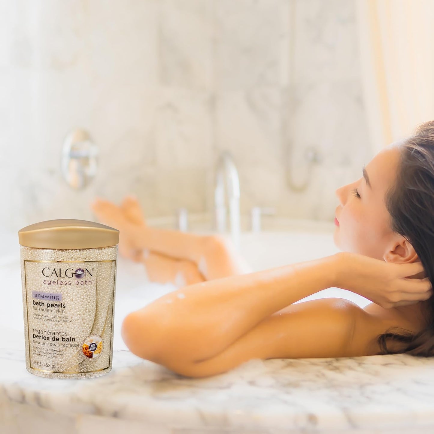 Ageless Bath Series Renewing Pearls, 16 oz.